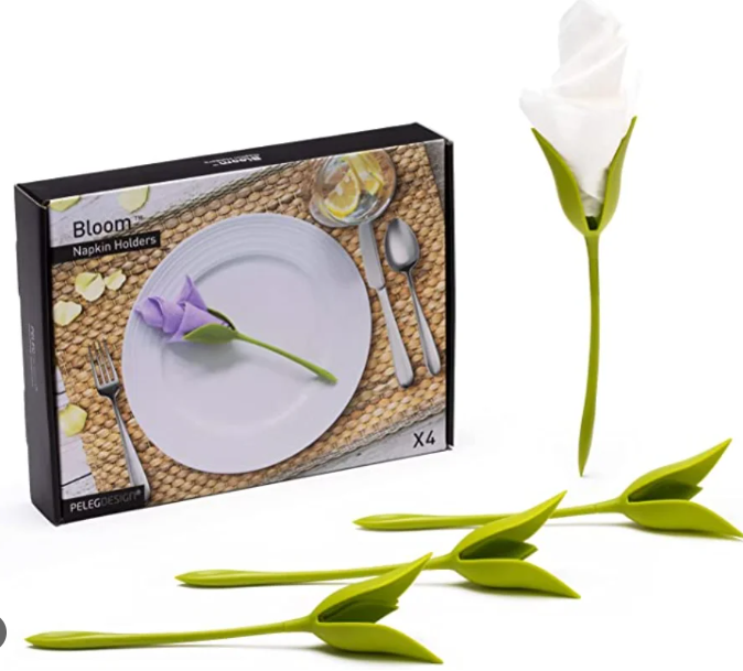 PORTA SERVILLETAS FLOWER